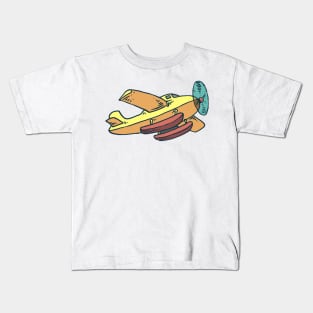 Cartoon Plane Kids | Tshirt & Gift Kids T-Shirt